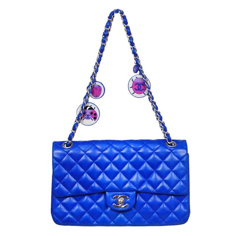 cobalt blue chanel bag|chanel handbags for men.